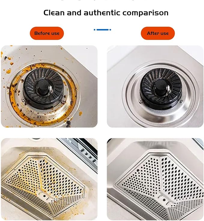 Heavy Duty Degreaser for Kitchen Oil Stains 2025 New Multipurpose Oil Stain Remover Strong Grill Cleaner for Restaurants Cleaning Spray for Home Chefs Oven and Grill Cleaner (3)
