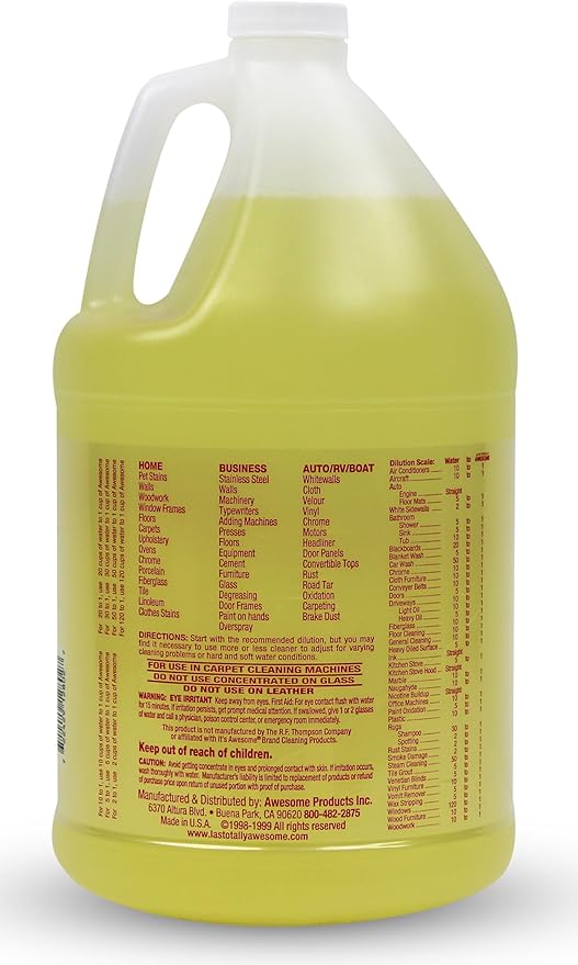 La's Totally Awesome 128oz Cleaner &amp Ajax 134oz SBG Linen &amp Lemon Laundry Detergent – Ultimate Home Cleaning &amp Stain Removal Combo for Multi-Surface &amp Laundry Freshness