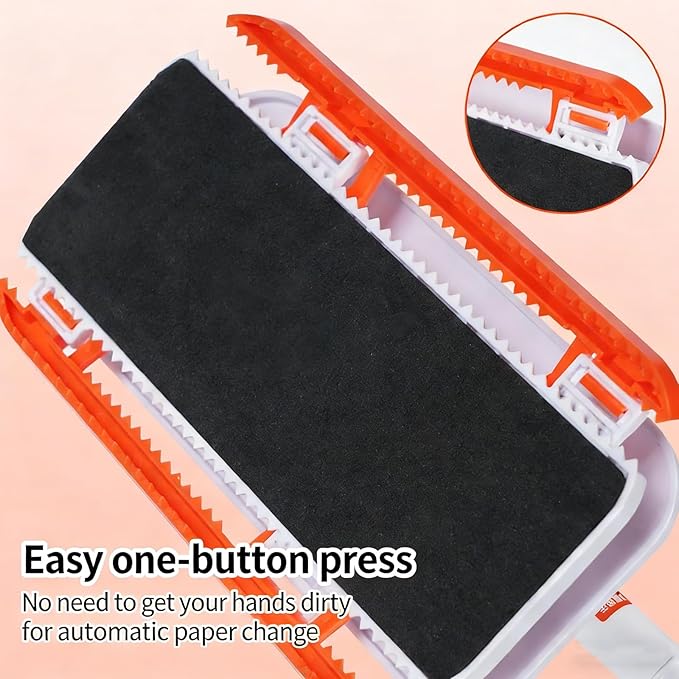 Multipurpose Home Cloth Mop with Stainless Steel Handle for Wet and Dry Efficient for Tight Space Hard Floor