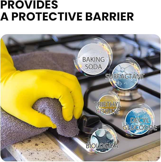 All-Purpose Heavy-Duty Degreaser Cleaner - Remove Stubborn Grease On Kitchen Hoods Tiles &amp Walls(3PCS)