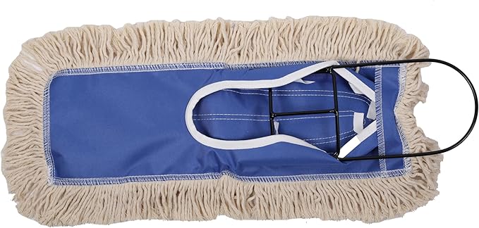Microfiber Dust Mop Head Refills Pack of 2 for Hardwood Tile Laminate &amp Stone Floors (18'')