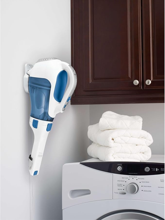 BLACK+DECKER dustbuster Handheld Vacuum Cordless Car Vacuum Portable 12V with Rotating and Extendable Nozzle (HHVI320JR02)