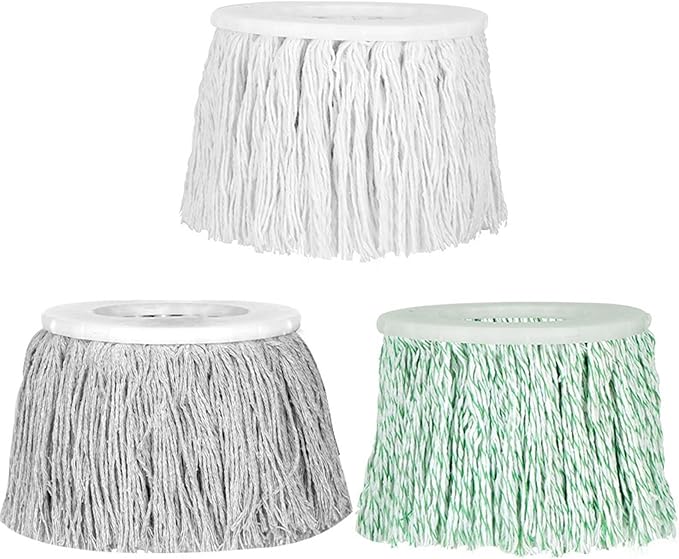 Mop Head Replacement Spin Mop Compatible Household Cleaning Tools Commercial Mop Head(D)