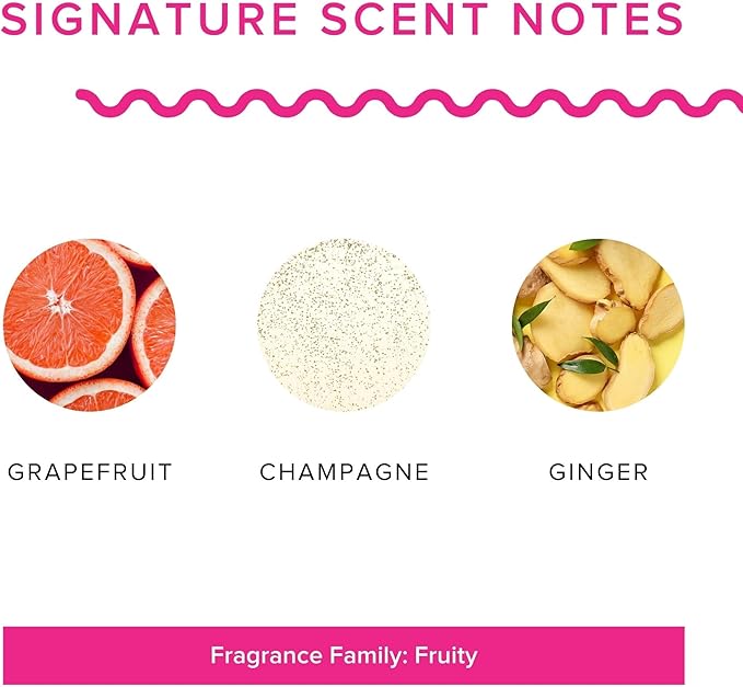 Austy Lou “Good Vibes Only” Air Freshener (4 Pack) – Grapefruit Champagne &amp Ginger Scent – Hanging Paper Car Fresheners for Car Closet &amp Small Spaces – Up to 6 Weeks of Fragrance