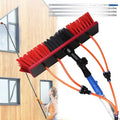 water fed pole kit window cleaning brush outdoor Water Fed Pole Kit Water Fed Cleaning System Aluminum Outdoor Window Cleaner With Hose Cleaning And Washing Tool For Solar Panel