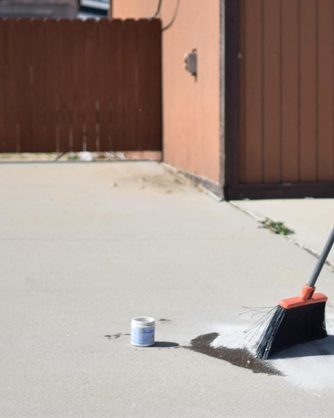 ACT Concrete Cleaner – Eco-Friendly Dry Powder Oil Stain Remover for Driveways Sidewalks Garages &amp Commercial Use | HOA Approved | Bioremediation Formula | Safe around Pets | 8oz