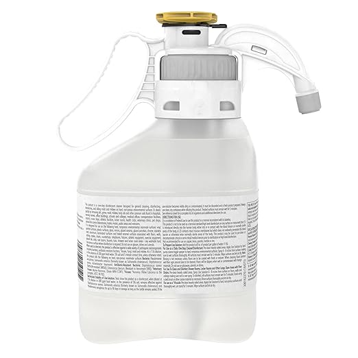 Oxivir Diversey 5019296 Five 16 One-Step Hospital Strength Disinfectant Liquid Cleaner Accelerated Hydrogen Peroxide SmartDose Concentrate 1.4-Liter