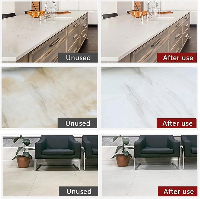 2Pcs Manual Natural Polishing Care Wax for Stone Furnitures &amp Tiles Marble PolishingGranite PolishQuartz Cleaner Countertop