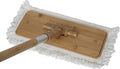 Harper Live.Love.Clean. Bamboo 2-in-1 Smooth Surface Wet/Dry Dust Mop with (2) Washable Pads for Cleaning Dust Pet Hair &amp Fine Dry Dirt