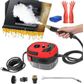 Steam Cleaner 2500W Handheld High-Temperature Pressurized Steam Cleaner High Pressure Handheld Steam Cleaner for Furniture Handheld Steam Cleaner 2500W Steam Cleaner(Red1000ml)