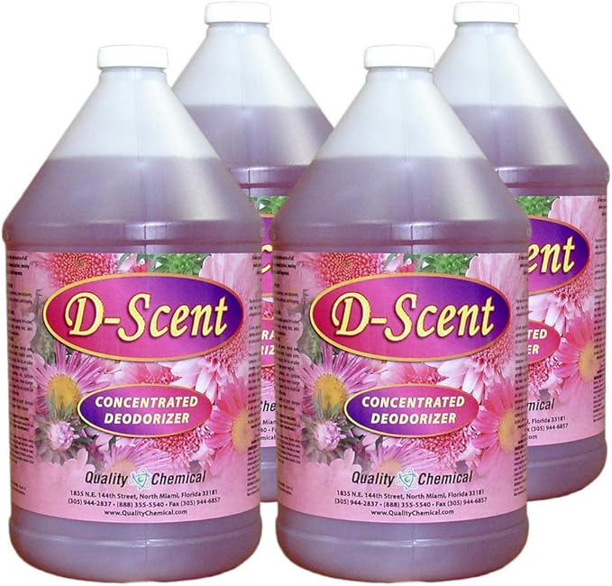 D-Scent Deodorizer - A concentrated malodor counteractant and deodorizer.-4 gallon case