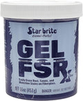 STAR BRITE Gel FSR Xtreme Fiberglass Stain Remover – Removes Rust Tannic &amp Waterline Stains No Sanding Required