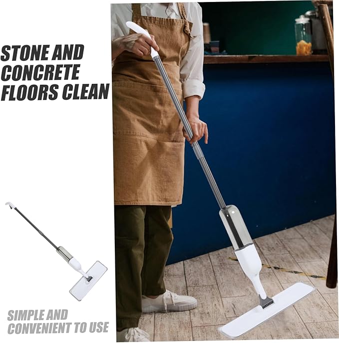 1set Mop for Wet and Dry Floor Cleaning Microfiber Wood Floor Mop Function for Home Kitchen and Restaurant Use Compatible Hardwood and Tile