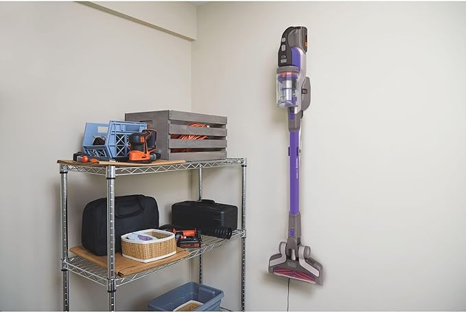 BLACK + DECKER BHFEV362DP-QW Aspirador de escoba 4en1 Power Series Extreme Especial para mascotas con batería externa 36V 2Ah.3 velocidades y 78min de autonomía.