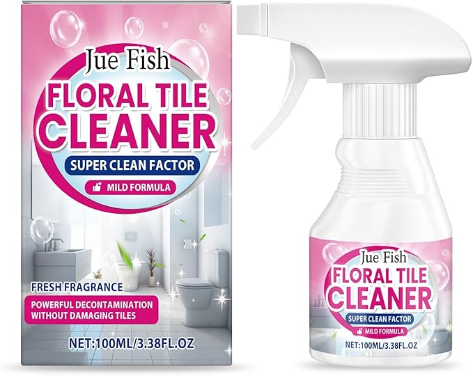 Floral Toilet Cleaner Removes Dirt Leaves Long-Lasting Fresh Scent Restores Porcelain Shine Easy To Use(2PCS)