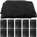 Veemoon Black Plastic Trash Bags 80x100cm 2.5 Mil Thick 25pcs Heavy-duty Garbage Can Liners for Kitchen Office and Bathroom Waste Disposal