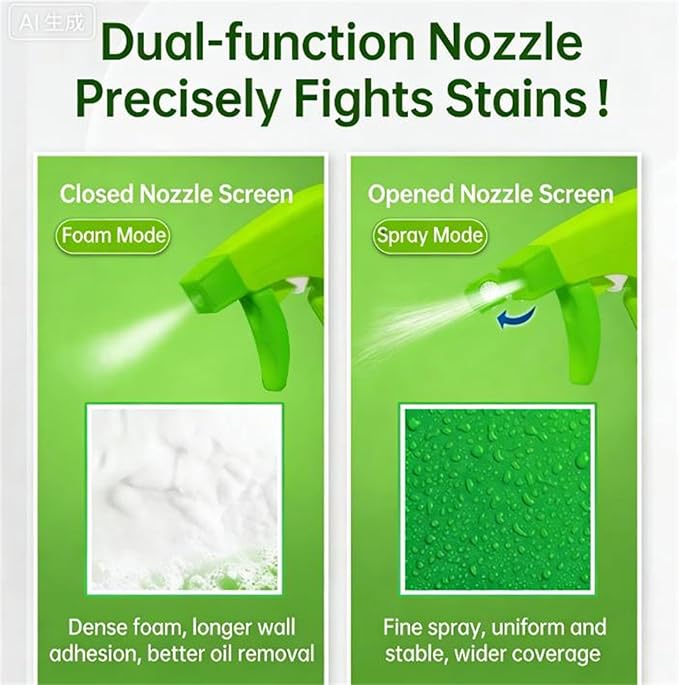 2026 Upgraded All Purpose Cleaner Multi Surface Cleaner Spray 500g Lime Coconut Deep Clean Spray Quick-Easy Stain Removal (2Set)