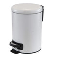 Elle Décor Speckled Design 3 Liter Step Bin with Lid Trash Can Wastebasket Good for Home Office Bathroom