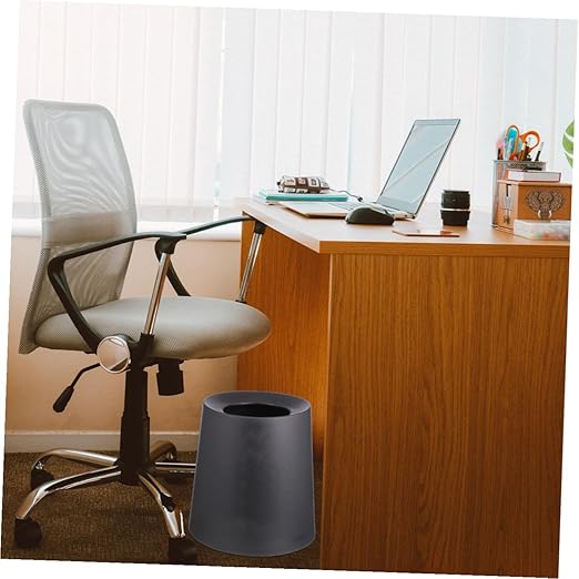 Luxshiny Environmental-Friendly Double Layer Garbage Container No Lid Ash-bin for Bedroom Living Room Office Small Waste Basket Fashion Simple Design