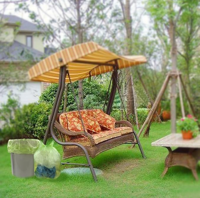 Kekow Large Trash Bags for Kitchen 18 Gallon 100 Counts