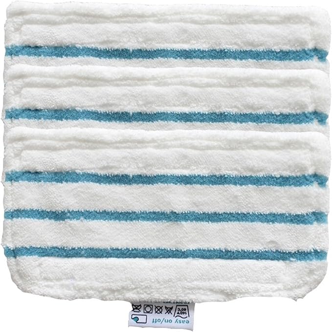 3/5 Piece of Bai Jie Cleaning Pad Floor Cleaning Napkin Dust Cloth Compatible for Black &amp Decker FSM1600 FSM1610 FSM1620 FSM1630 Steam Mop (Color : 3 PCS 02)