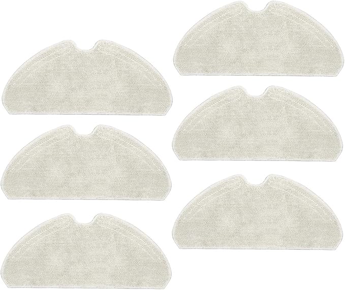 Spare Parts 3Pack Mop Pads Compatible For Dreame D10S D9 Max Gen 2 F9 Pro Robot Vacuum(6pcs)