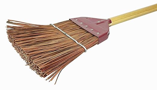 Weiler 70324 Track &amp Switch Upright Cap Broom Palmyra Fill 55 Overall Length Made in The USA
