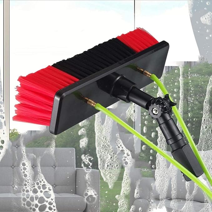 Window Cleaning Brush Window Cleaner Kit Window Cleaning Equipment Cleaning Tool for Window Glass Solar Panel - 10m 9m (7m)