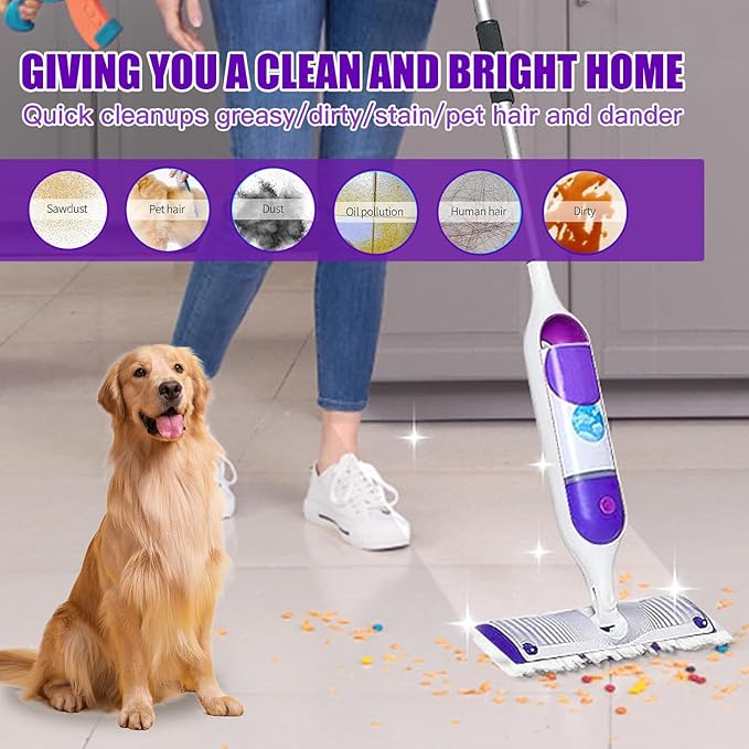 30 Count Power Mop Pads Refills for Swiffer PowerMop Multi-Surface Mopping Pad Disposable Replacement Compatible with PowerMop Safe on All Finished Floors.
