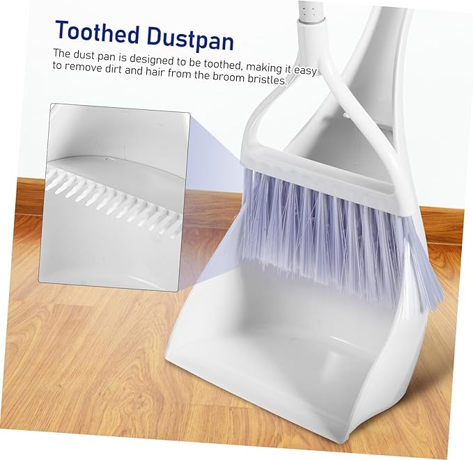 1 Set Mini Broom and Dustpan Freestanding Hand Broom for Rv and Home Use Cleaning Brush for Kitchen Bedroom and Car Small Dustpan Design
