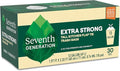 Seventh Generation Kitchen Garbage Bags 13 Gallon Pack of 6 Extra Strong Made from Recycled Plastic 20 count