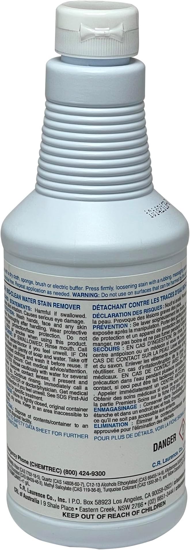 CRL Bio-Clean Water Stain Remover - 16 oz Bottle