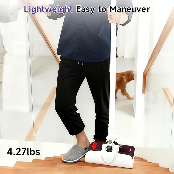 Cordless Vacuum Cleaners for Home Hardwood Floors Vacuum Mop All in One Lightweight Stick Wireless Cleaner Detachable Water Tank and Mop. Ideal for Hard Floor &amp Pet Hair Mop &amp Vacuum Combo