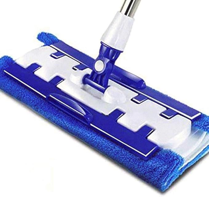Mop- Professional Microfiber Hardwood Floor Mop Flat Mops withPieces Reusable Washable Pads for Home and Office Wet or Dry Floor Cleaning