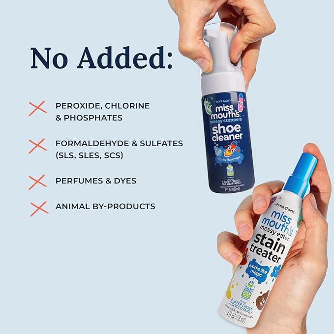 Miss Mouth's Messy Eater Stain Treater and Messy Steppers Essentials Kit