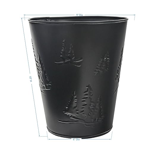Park Designs Treetops Waste Basket