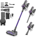 Cordless Vacuum Cleaner600W 65KPA Dual Motor Vacuum for Home with AI Auto Suction70Min RuntimeStick Vacuums with Self-Standing DesignLED Headlights for CarpetHardwood FloorsPet HairTile