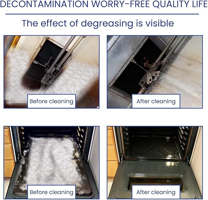 Powerful Kitchen Cleaner - Remove Grease Rust &amp Stains Restore Shine To Your Cookware(3PCS)