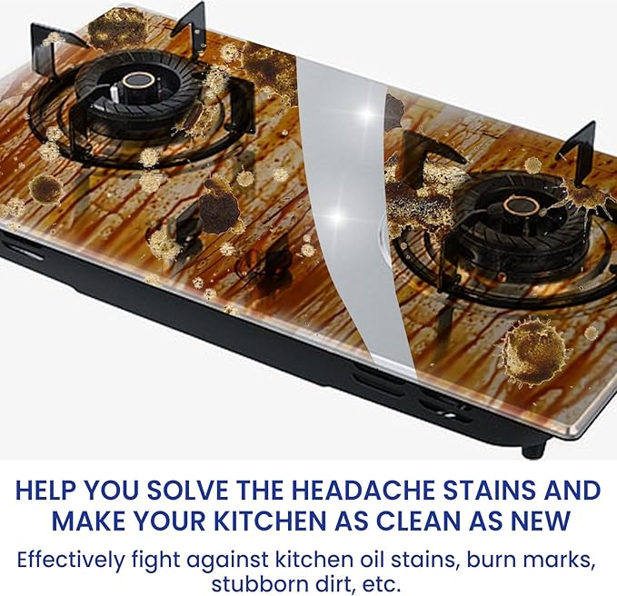 Kitchen Foam Cleaner - Heavy Duty Degreaser For Stove &amp Oven Removes Stubborn Grease In Seconds(3PCS)
