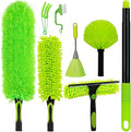 15 Foot Dusters for Cleaning Duster with Extension Pole 7-15ft Microfiber Feather Duster Used for Cleaning Ceiling Fan High Window Blinds Shutters Sofa Cobweb Duster for Home (14 PCS)