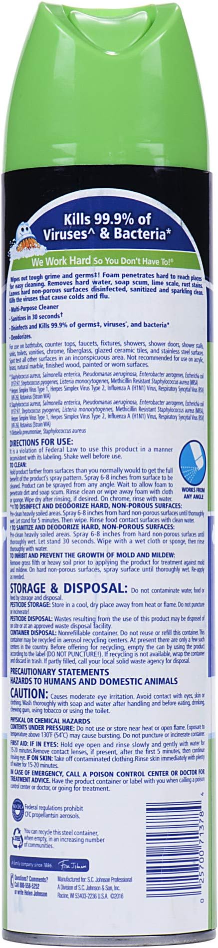 Scrubbing Bubbles Professional Disinfectant Restroom Cleaner 25 Oz (Pack of 12)