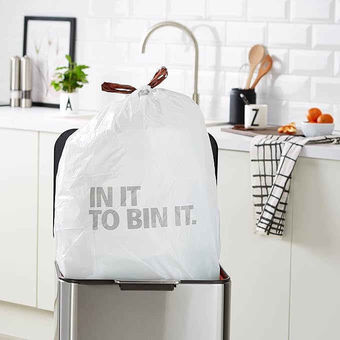 Brabantia Waste Bags Dispenser Pack L 30 Pcs 40-45 Litre White