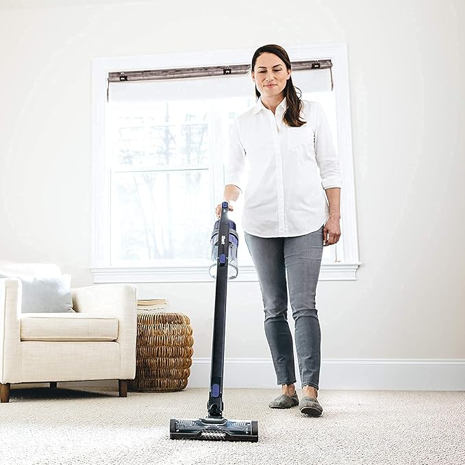 Shark Rocket Lightweight Cordless Pet Stick Vacuum 7.5 lbs Blue (Renewed) (Shark Rocket IX141-BLUE)
