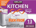 Kirkland Signature 13 Gallon Trash Bag 400 Count New