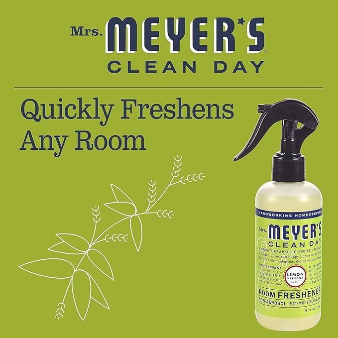 Mrs. Meyers Room Freshener - Lemon Verbena - Case of 6-8 oz
