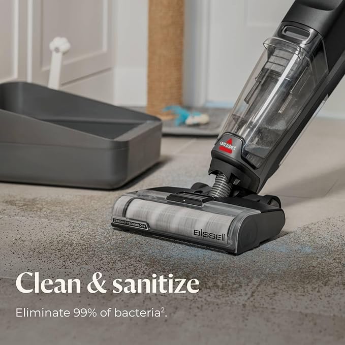 Bissell CrossWave OmniForce Edge Cordless Multi-Surface Hard Floor Cleaner Wet Dry Vacuum with Zero-Gap Edge Technology 3930F