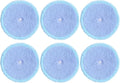 Washable Mother Yarn and Microfiber Mop Pads Compatible for EVERYBOT Edge RS700 RS500 Robot Replacement Accessory (Color : 6pcs)