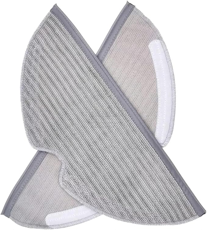 Compatible for Xiaomi Mijia 1C 2C 1T D9 F9 Robotic Vacuum Cleaner Washable Mop Cloths Acceessories Mop Rag Replacement Spare Parts(2 PCS)