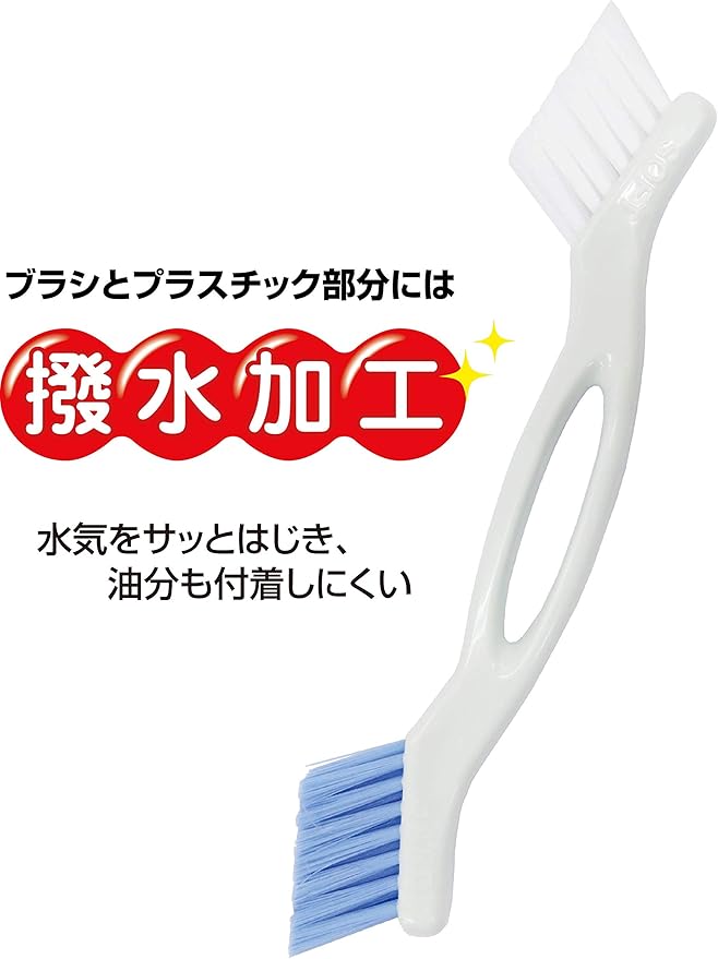 OHE Brush White Approx. Height 9.8 x 2.0 x 0.7 inches (25 x 5 x 1.7 cm) Quick Grout Brush Bath Cleaning