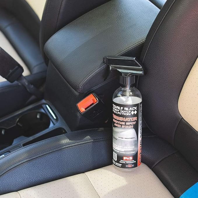 P &amp S PROFESSIONAL DETAIL PRODUCTS - Terminator Enzyme Spot and Stain Remover - Perfect for Deodorizing Removing Embedded Soils Grease Dirt and Protein-Based Stains Fresh Scent (1 Quart)
